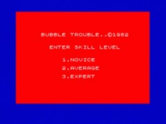 Bubble Trouble (1982)(Arcade Software)[a] Rom